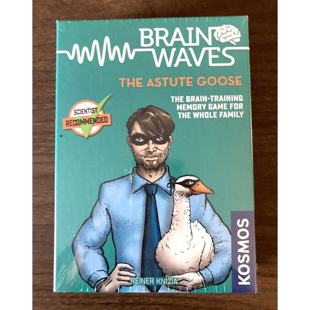 Kosmos Brainwaves: The Astute Goose Brain-Training Memory Game New 2019